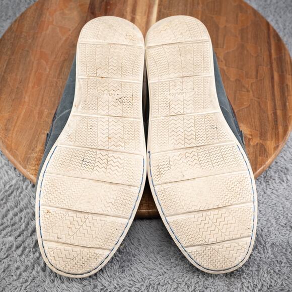 Clarks Blue Leather Mens Drive Loafers Slip On Shoes Size 10.5 - Picture 7 of 7